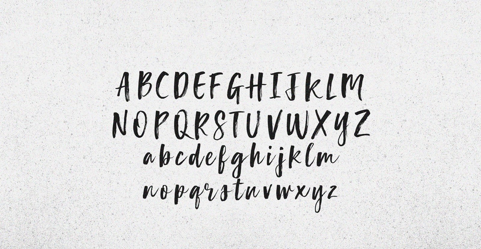 Lucky Turns Handwritten Brush Script Font - BLKBK Type - Hand Drawn Script Font