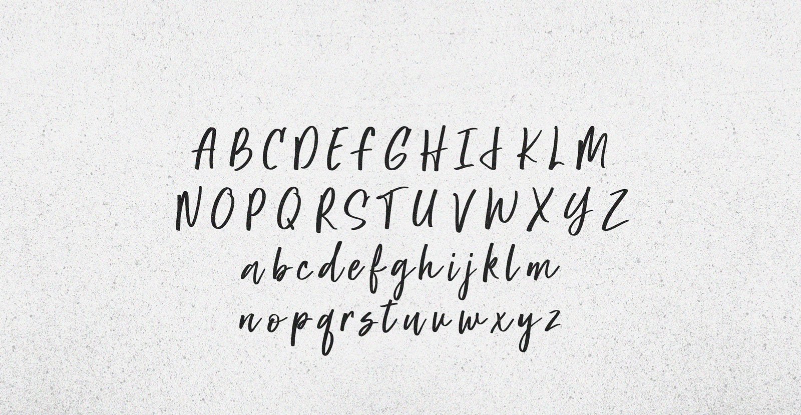 Super Natural Handwritten Brush Script Font - BLKBK Type - Hand Drawn Script Font