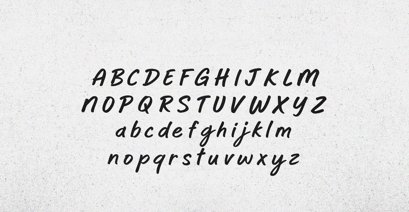 Inter City Handwritten Brush Script Font - BLKBK Type - Hand Drawn Script Font