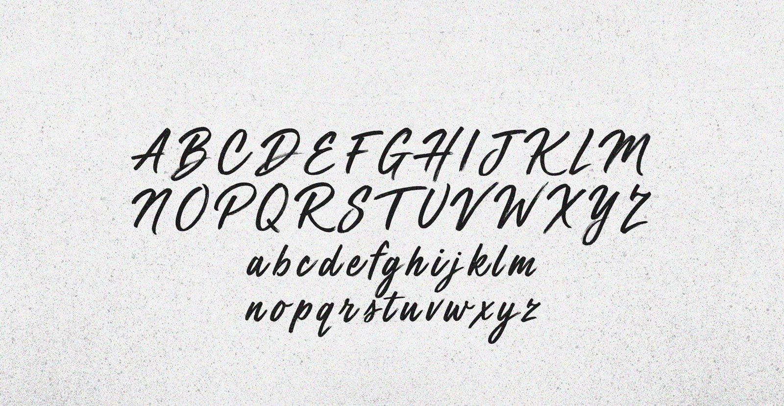 Mega Fresh Handwritten Brush Script Font - BLKBK Type - Hand Drawn Script Font