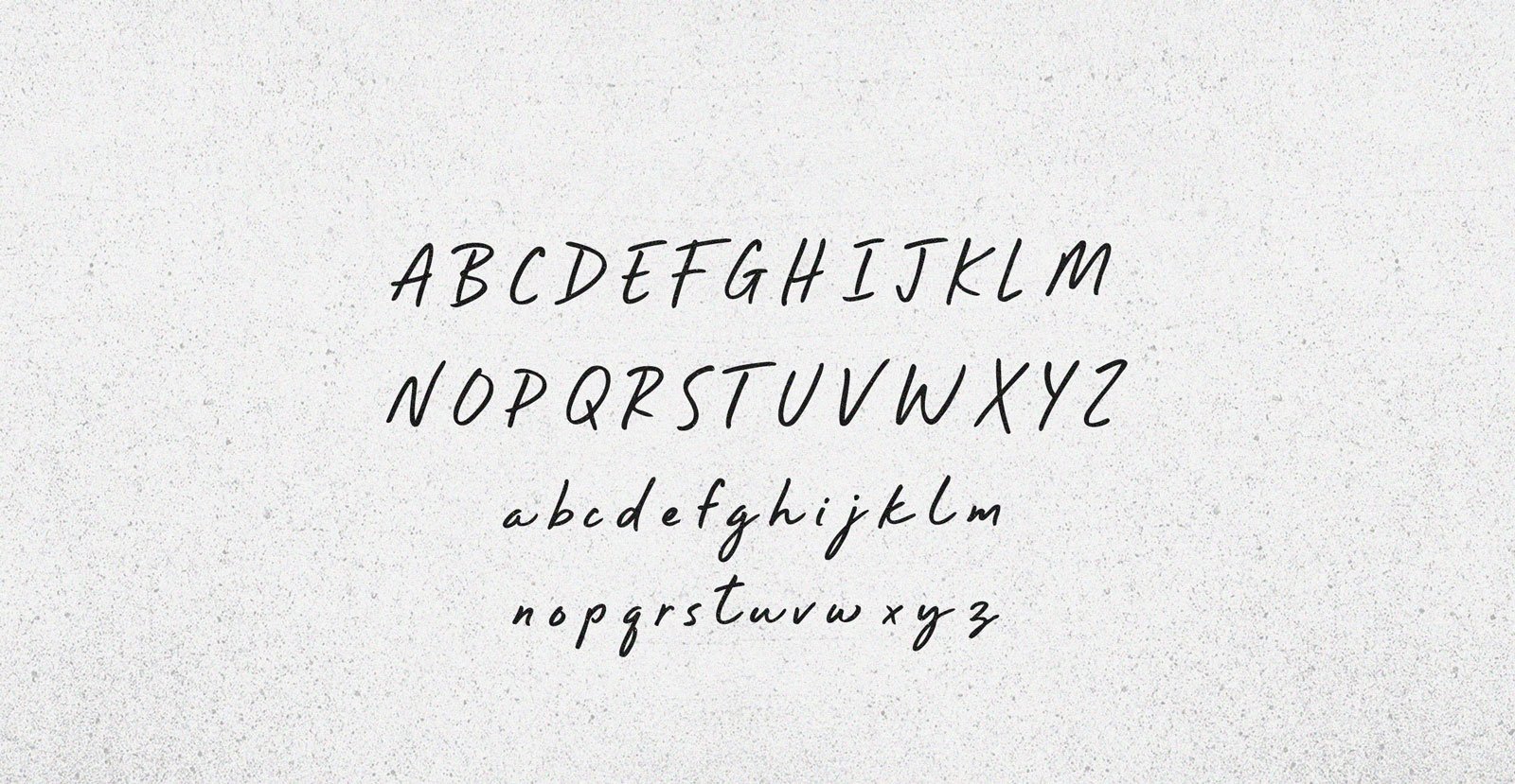 Raw Soul Handwritten Brush Script Font - BLKBK Type - Hand Drawn Script Font