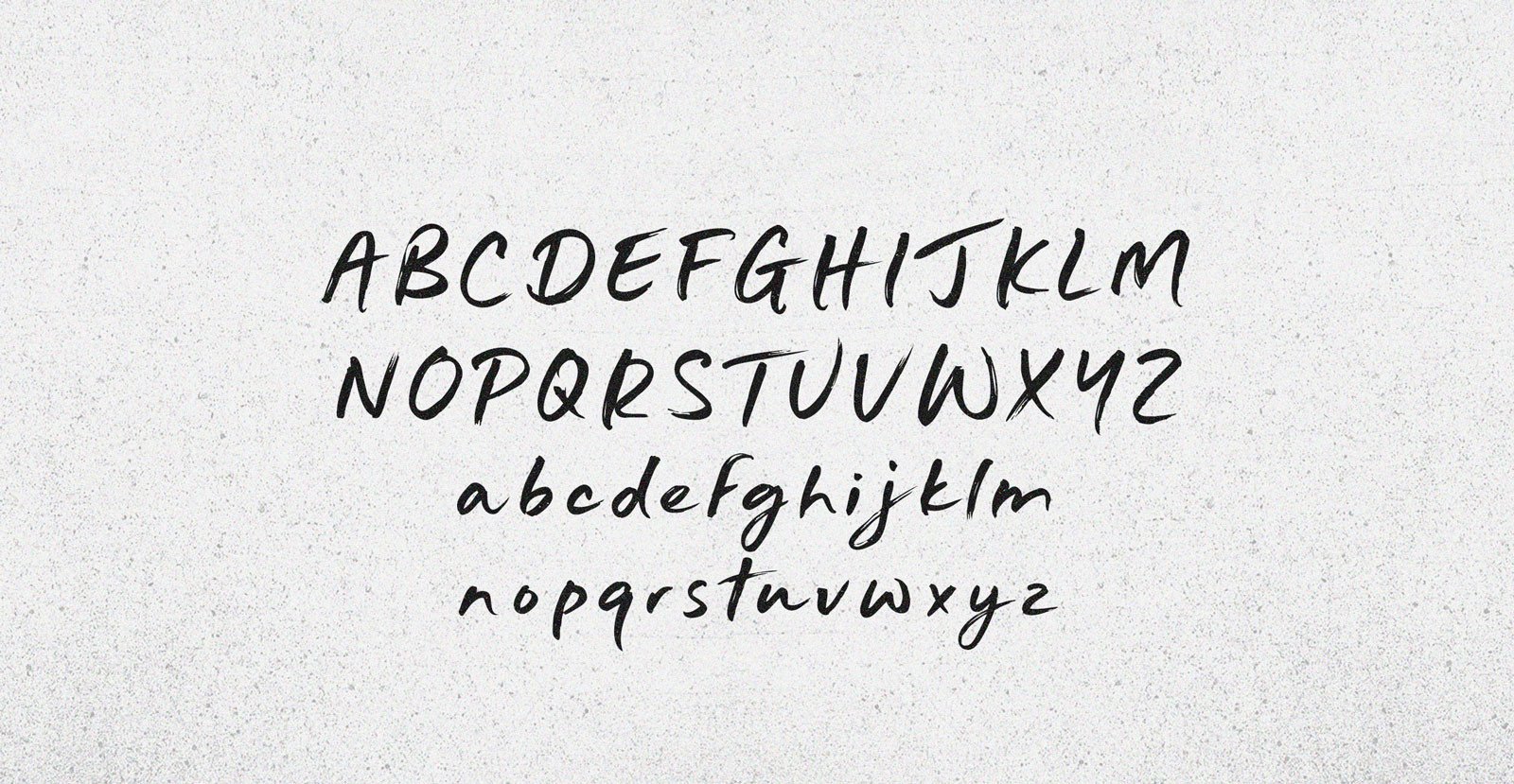 Just Wright Handwritten Brush Script Font - BLKBK Type - Hand Drawn Script Font