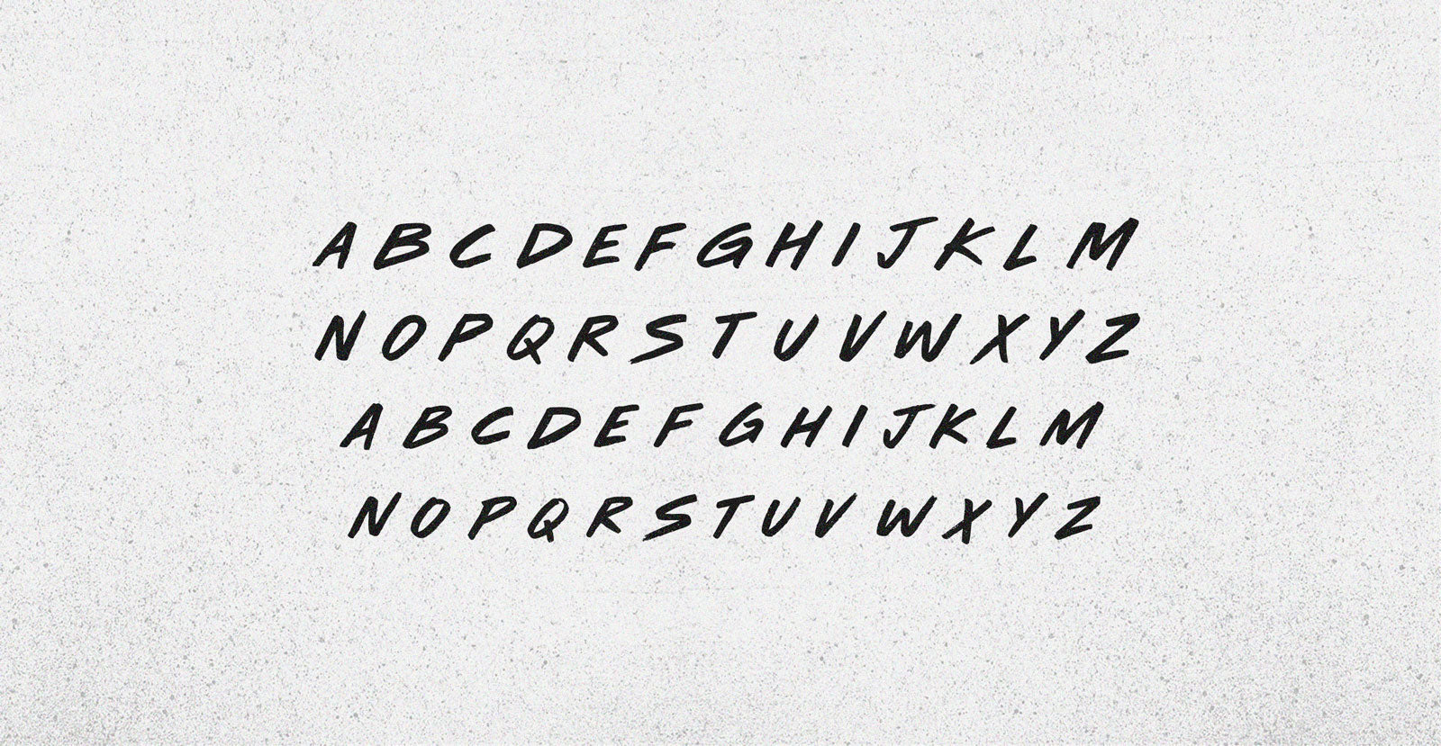 Task Force Handwritten Marker Font - BLKBK Type - Hand Drawn Script Font