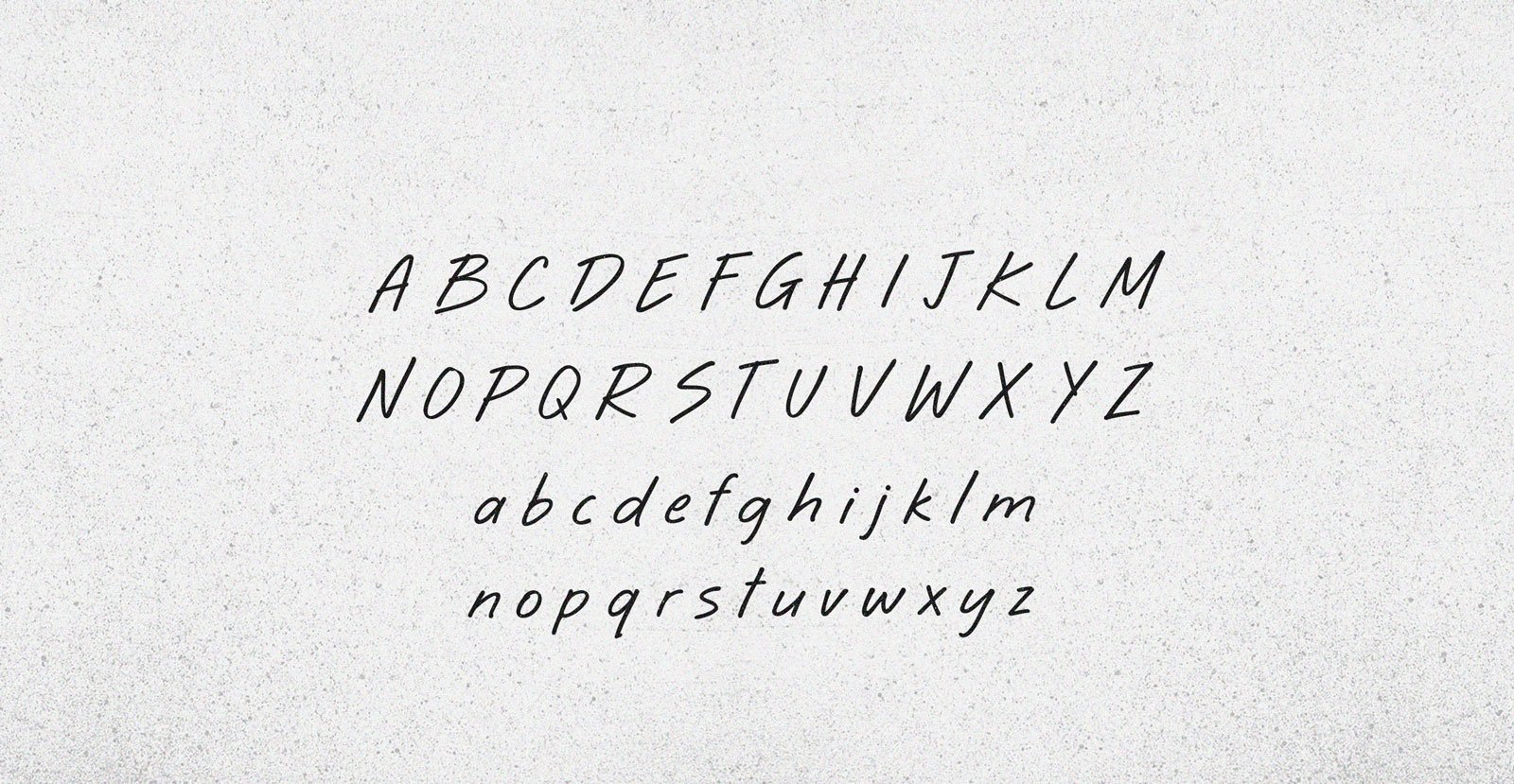 Happy Daze Handwritten Marker Font - BLKBK Type - Hand Drawn Script Font