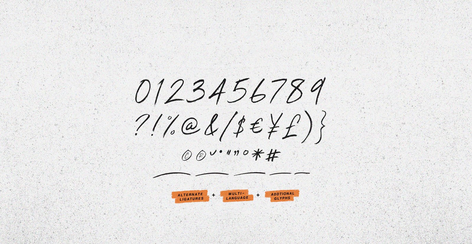 Stay Rad Handwritten Brush Script Font - BLKBK Type - Hand Drawn Script Font