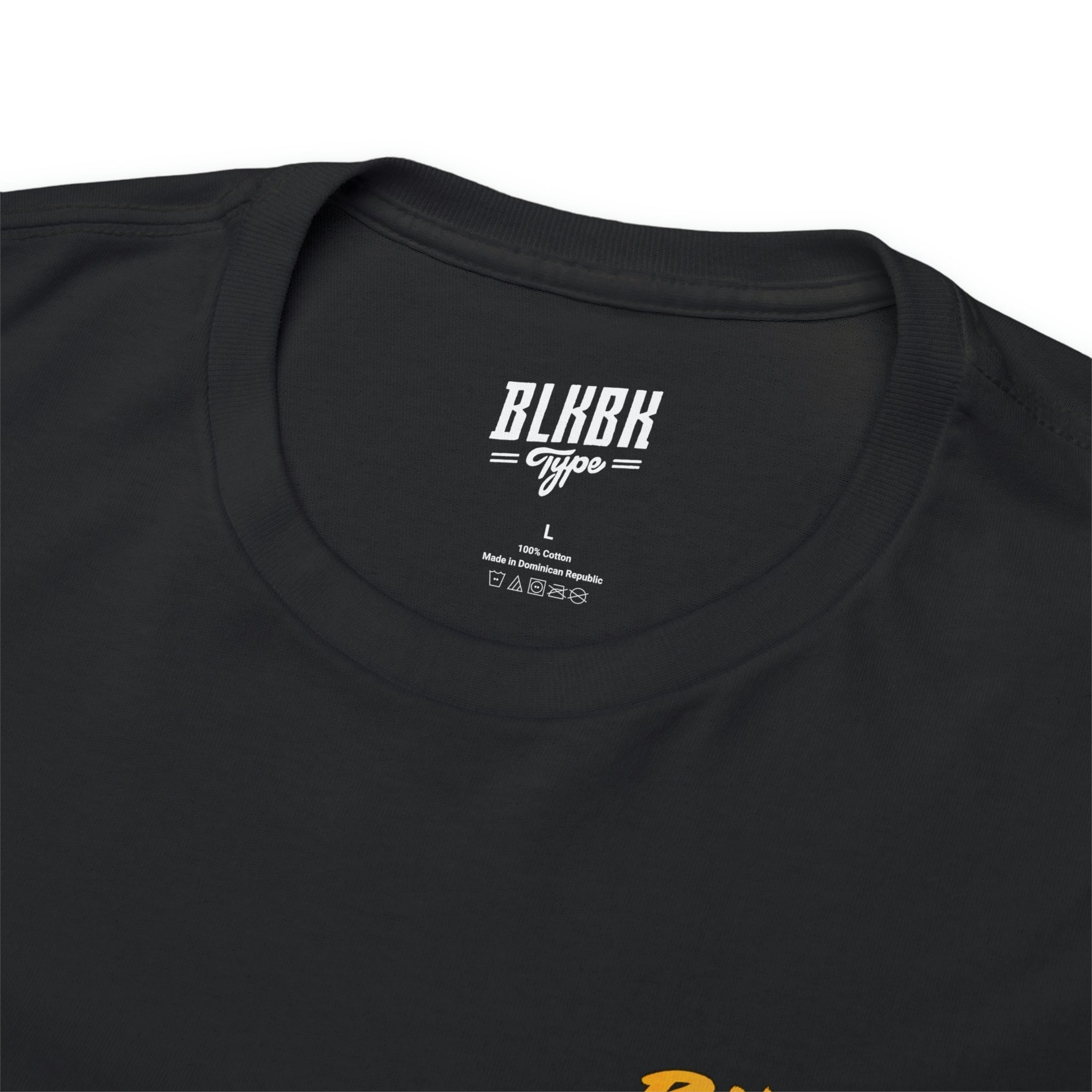 Burn Out T-Shirt T-Shirt - BLKBK Type - Hand Drawn Script Font