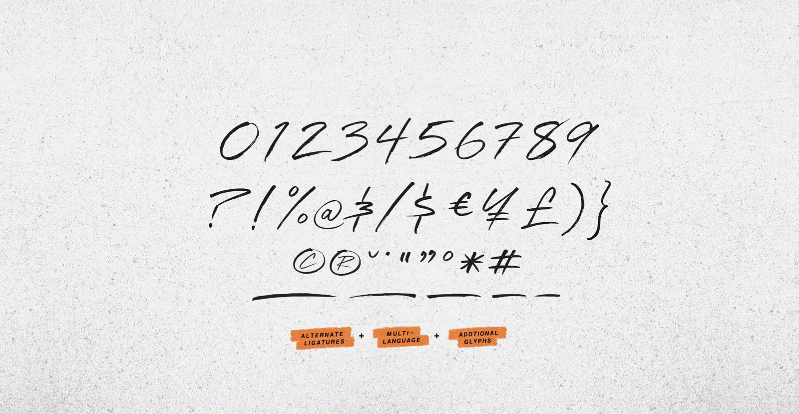 Body Rock Handwritten Brush Script Font - BLKBK Type - Hand Drawn Script Font