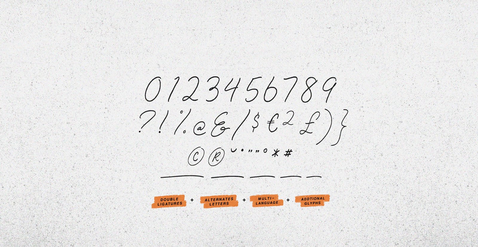 Special Touch Handwritten Brush Script Font - BLKBK Type - Hand Drawn Script Font