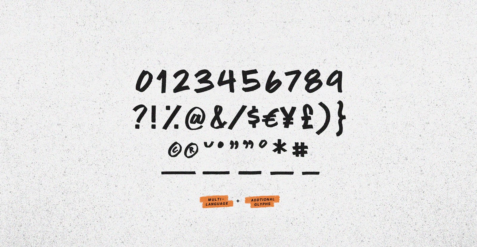 New Rules Handwritten Marker Font - BLKBK Type - Hand Drawn Script Font