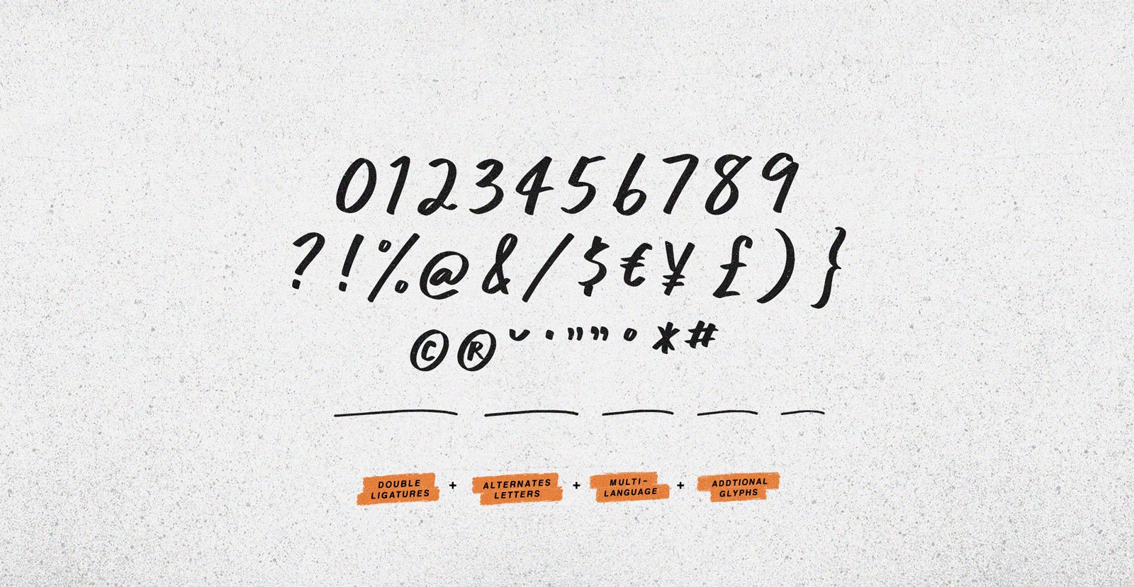 World Rhythm Handwritten Brush Script Font - BLKBK Type - Hand Drawn Script Font