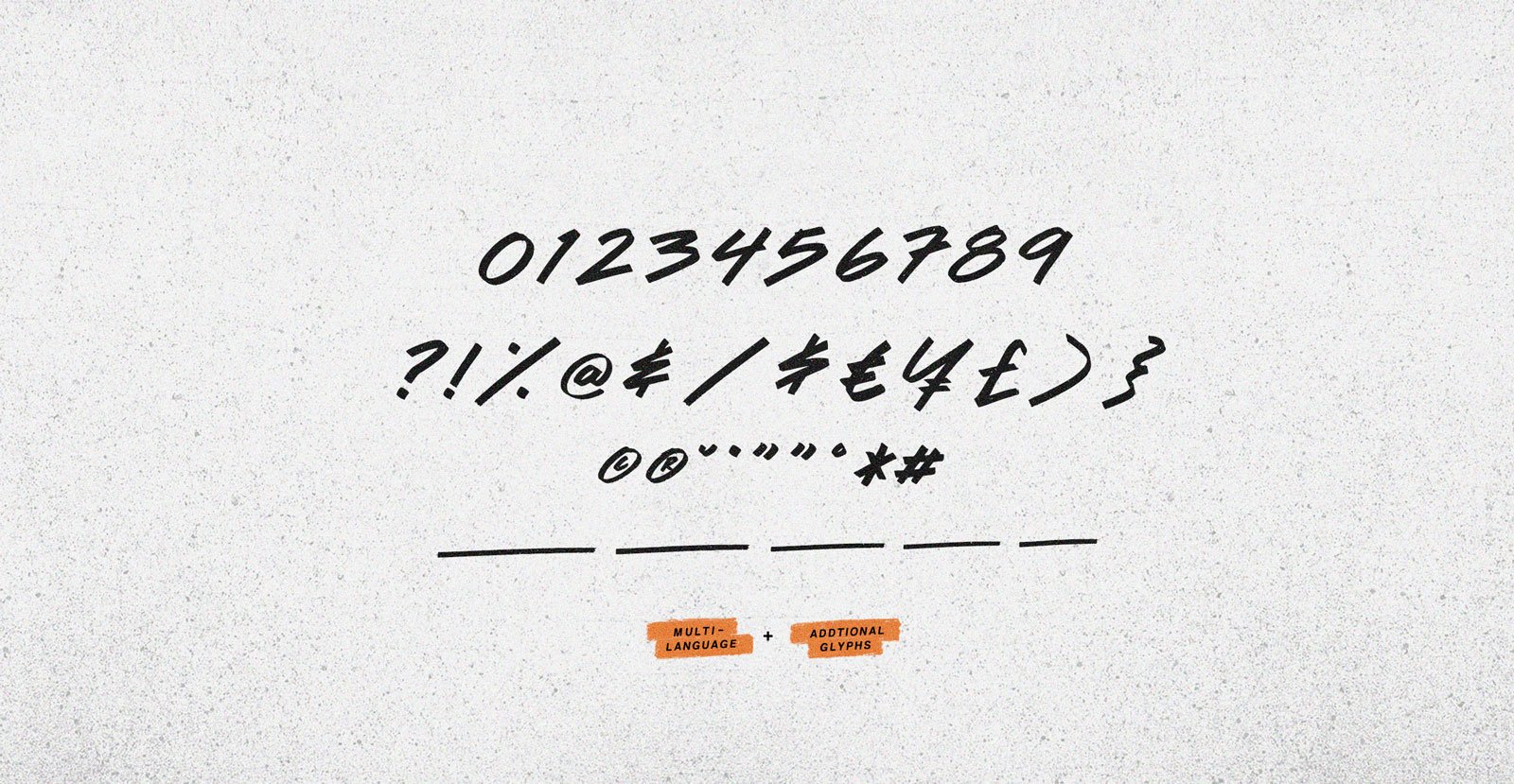 Hard Drive Handwritten Marker Font - BLKBK Type - Hand Drawn Script Font