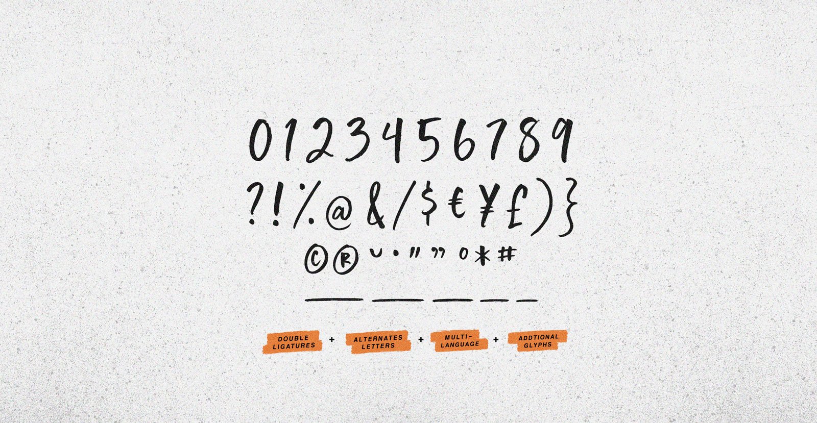 Human Nature Handwritten Brush Script Font - BLKBK Type - Hand Drawn Script Font