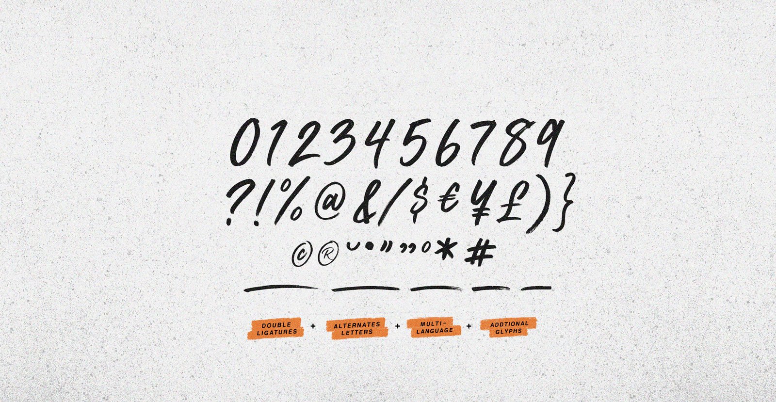 Mega Fresh Handwritten Brush Script Font - BLKBK Type - Hand Drawn Script Font