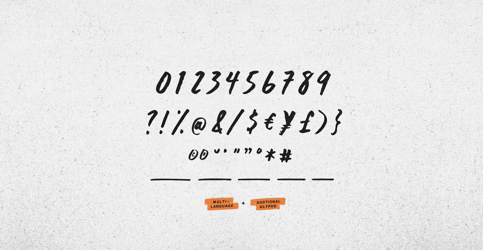 Wreck Shop Fonts - BLKBK Type - Hand Drawn Script Font