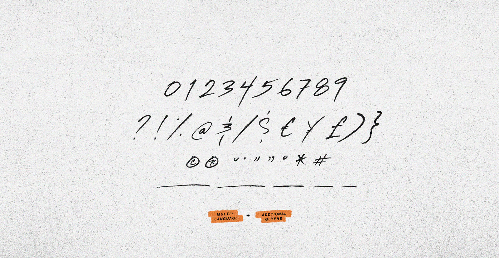 Midnight Disco Handwritten Brush Script Font - BLKBK Type - Hand Drawn Script Font