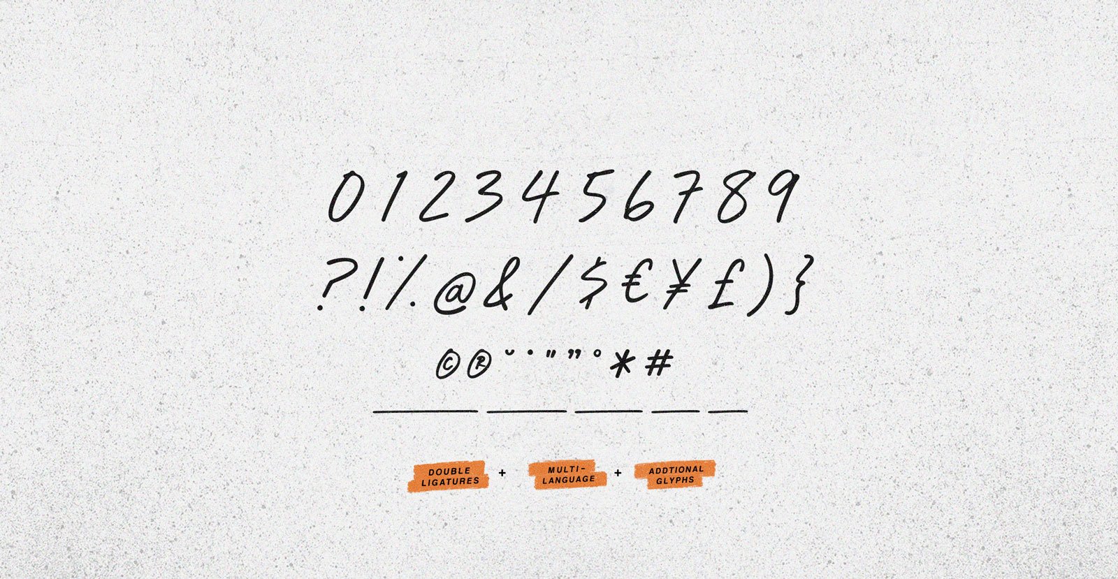 Happy Daze Handwritten Marker Font - BLKBK Type - Hand Drawn Script Font