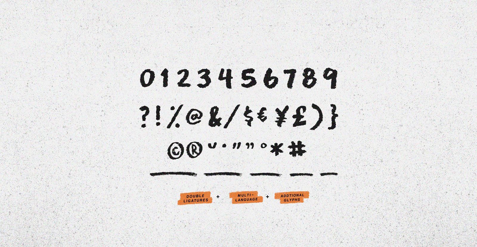 Fewer Looks Handwritten Brush Font - BLKBK Type - Hand Drawn Script Font