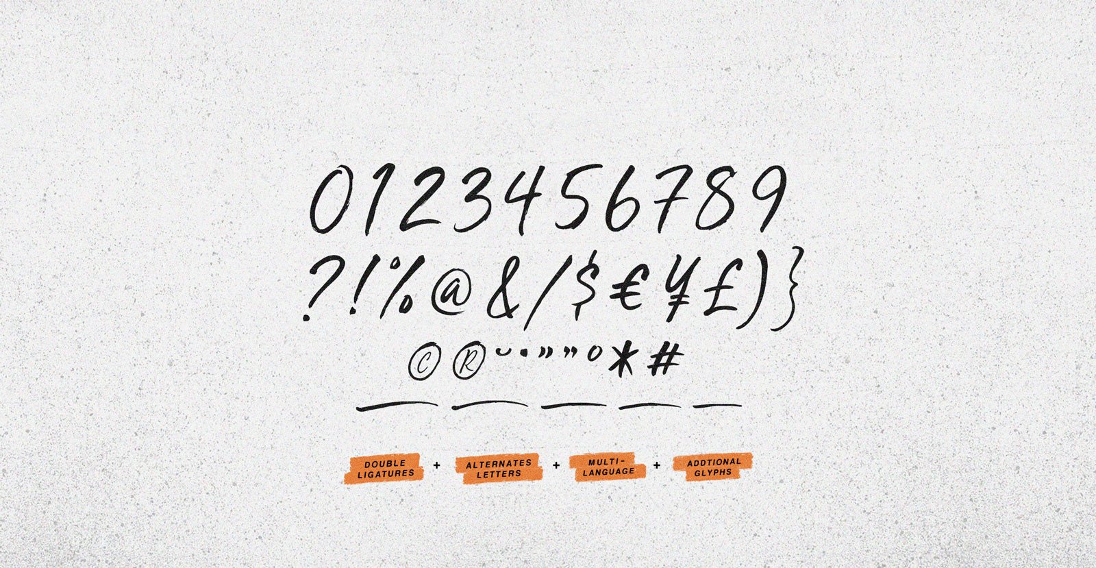 Chrome Syrup Handwritten Brush Script Font - BLKBK Type - Hand Drawn Script Font