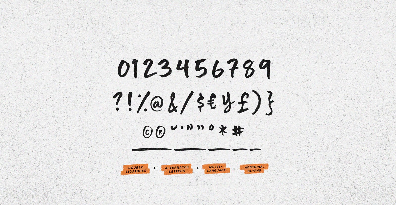 Hot Spot Handwritten Brush Script Font - BLKBK Type - Hand Drawn Script Font