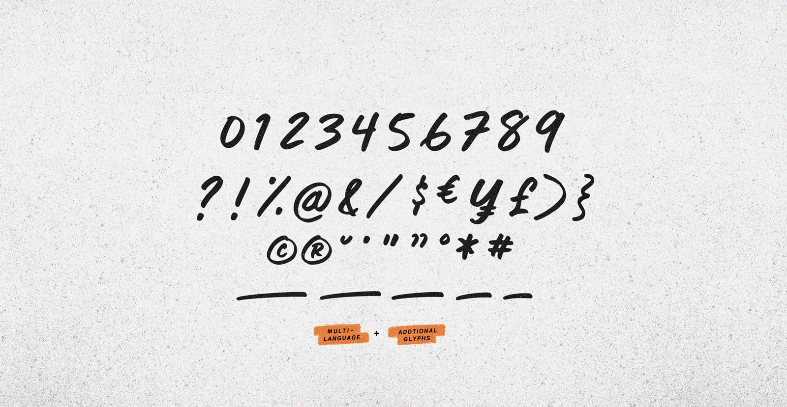 Inter City Handwritten Brush Script Font - BLKBK Type - Hand Drawn Script Font