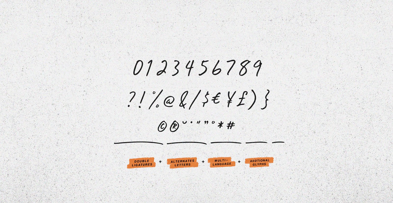 Raw Soul Handwritten Brush Script Font - BLKBK Type - Hand Drawn Script Font