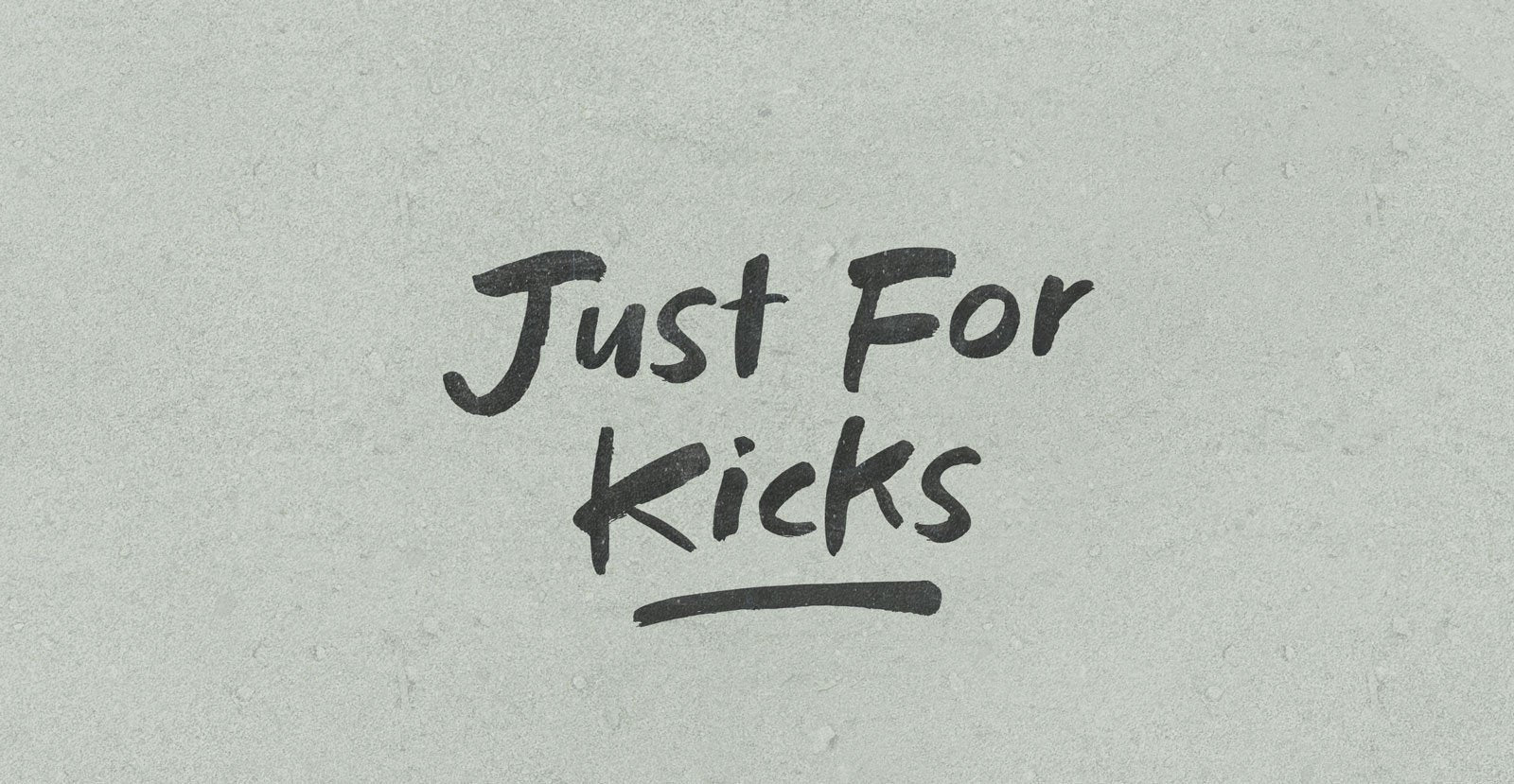 Bad Habits Handwritten Brush Script Font - BLKBK Type - Hand Drawn Script Font