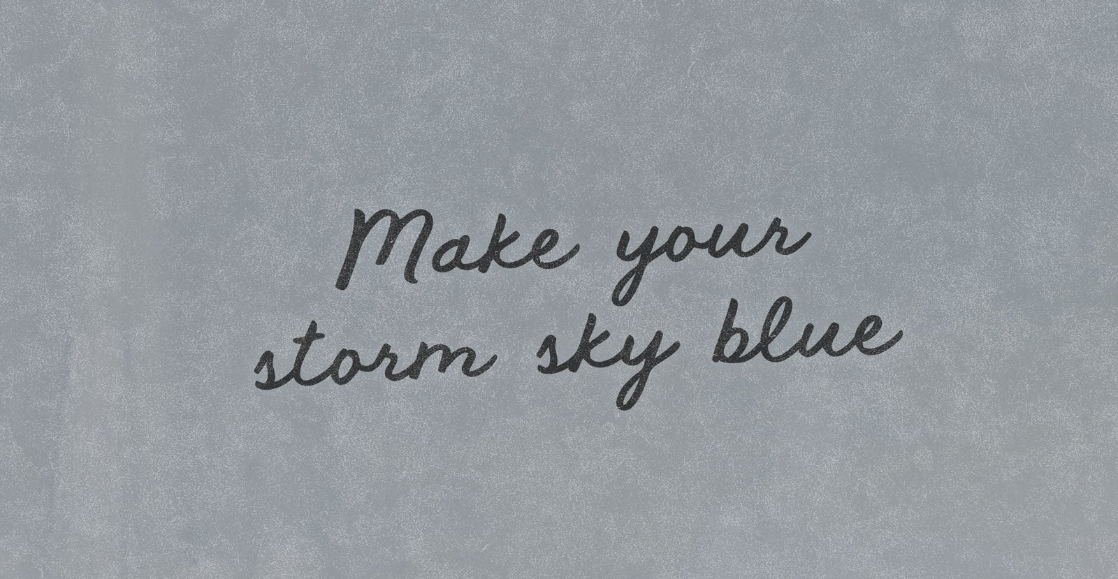 Cloud Break Handwritten Brush Script Font - BLKBK Type - Hand Drawn Script Font