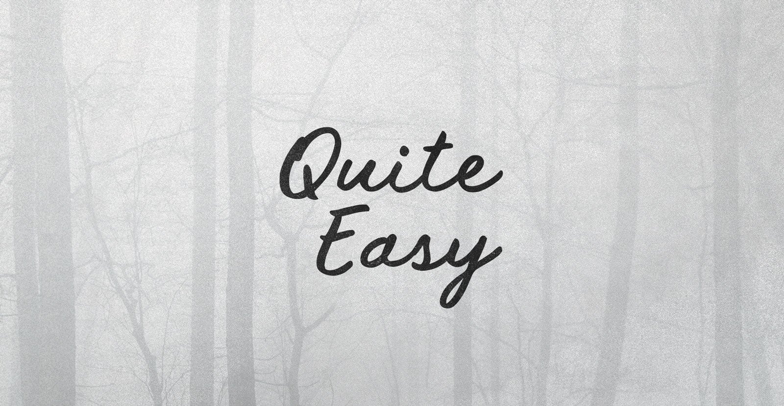 Cloud Break Handwritten Brush Script Font - BLKBK Type - Hand Drawn Script Font