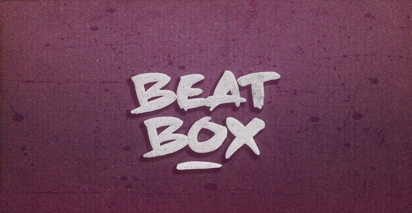 Beat Box Handwritten Brush Script Font - BLKBK Type - Hand Drawn Script Font