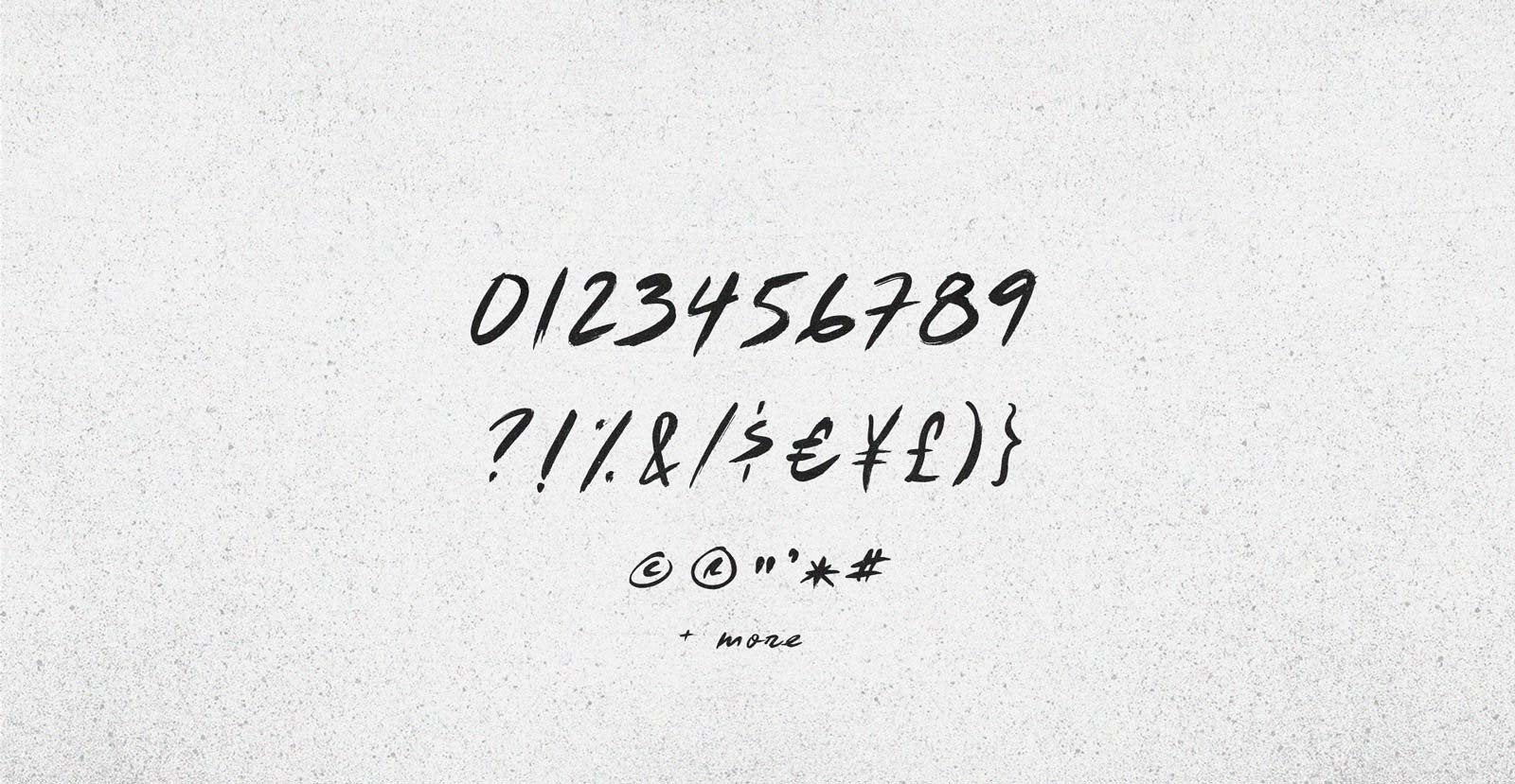 Black Marble Handwritten Brush Script Font - BLKBK Type - Hand Drawn Script Font