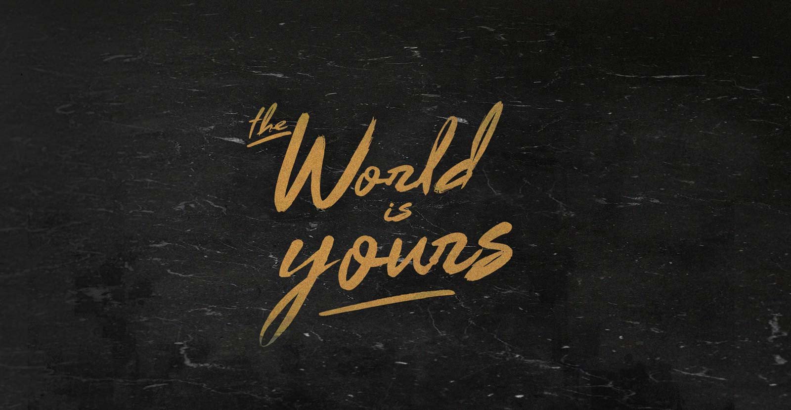 Black Marble Handwritten Brush Script Font - BLKBK Type - Hand Drawn Script Font