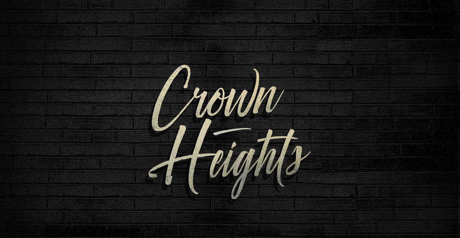 Crown Heights Handwritten Brush Script Font - BLKBK Type - Hand Drawn Script Font