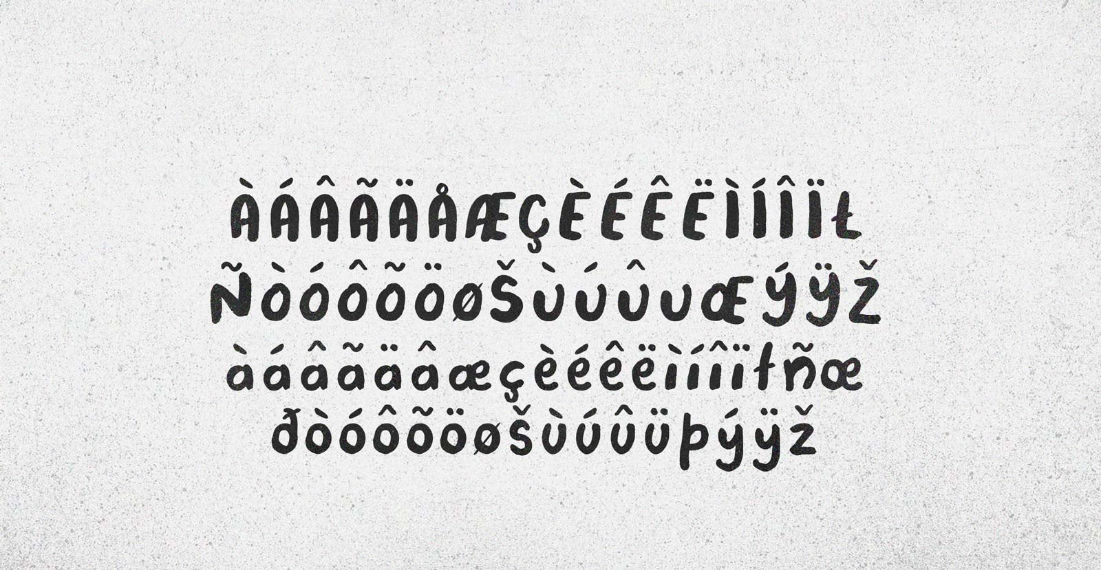 Finger Paint Handwritten Sans Serif Font BLKBK Fonts