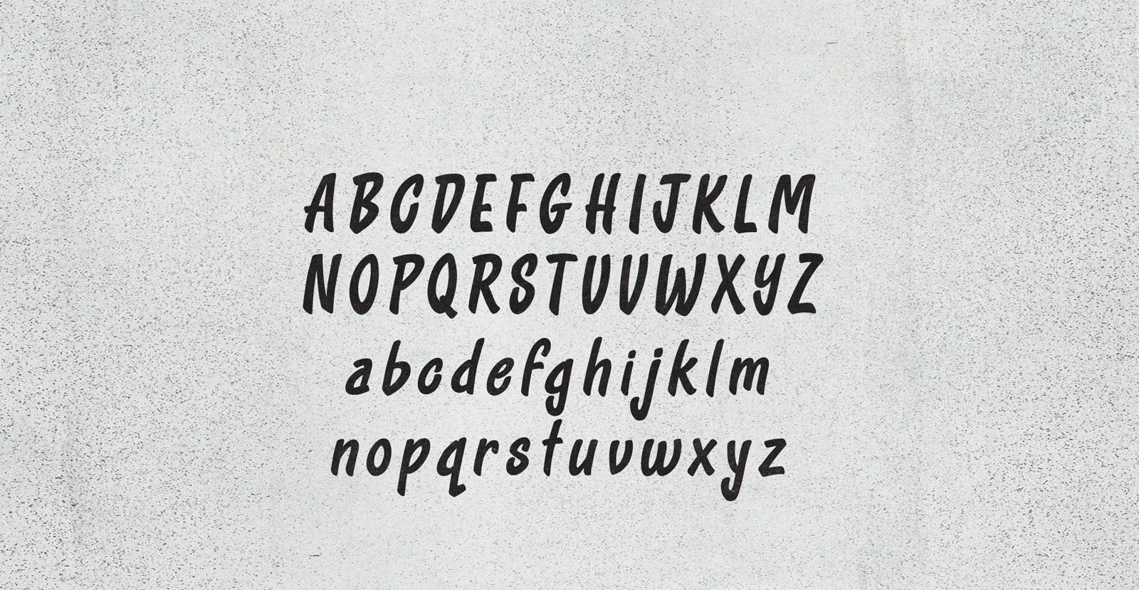 Flavor Rich Handwritten Brush Font - BLKBK Type - Hand Drawn Script Font