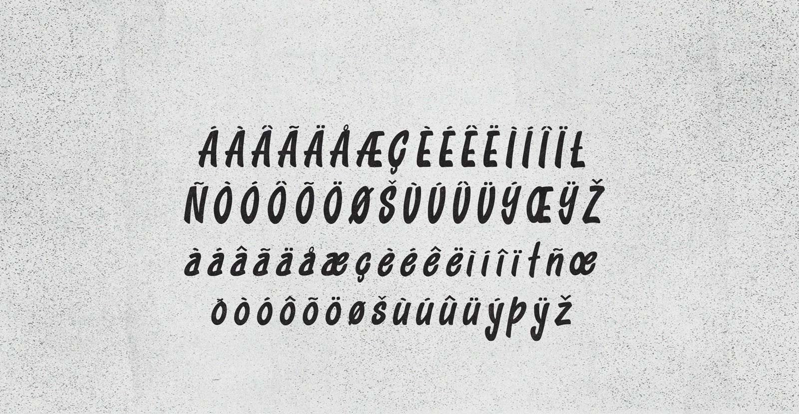 Flavor Rich Handwritten Brush Font - BLKBK Type - Hand Drawn Script Font