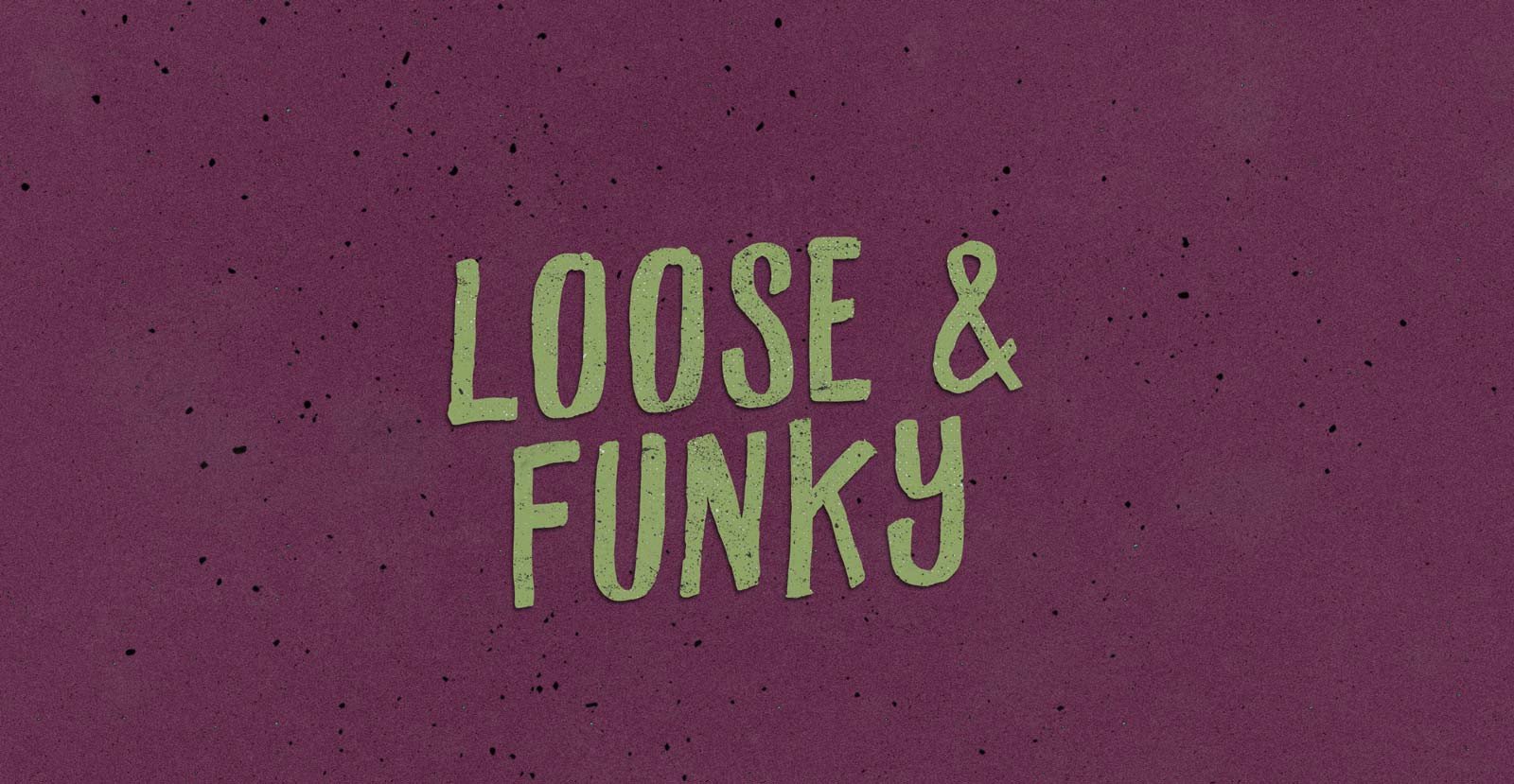 Good Thang Handwritten Brush Font - BLKBK Type - Hand Drawn Script Font