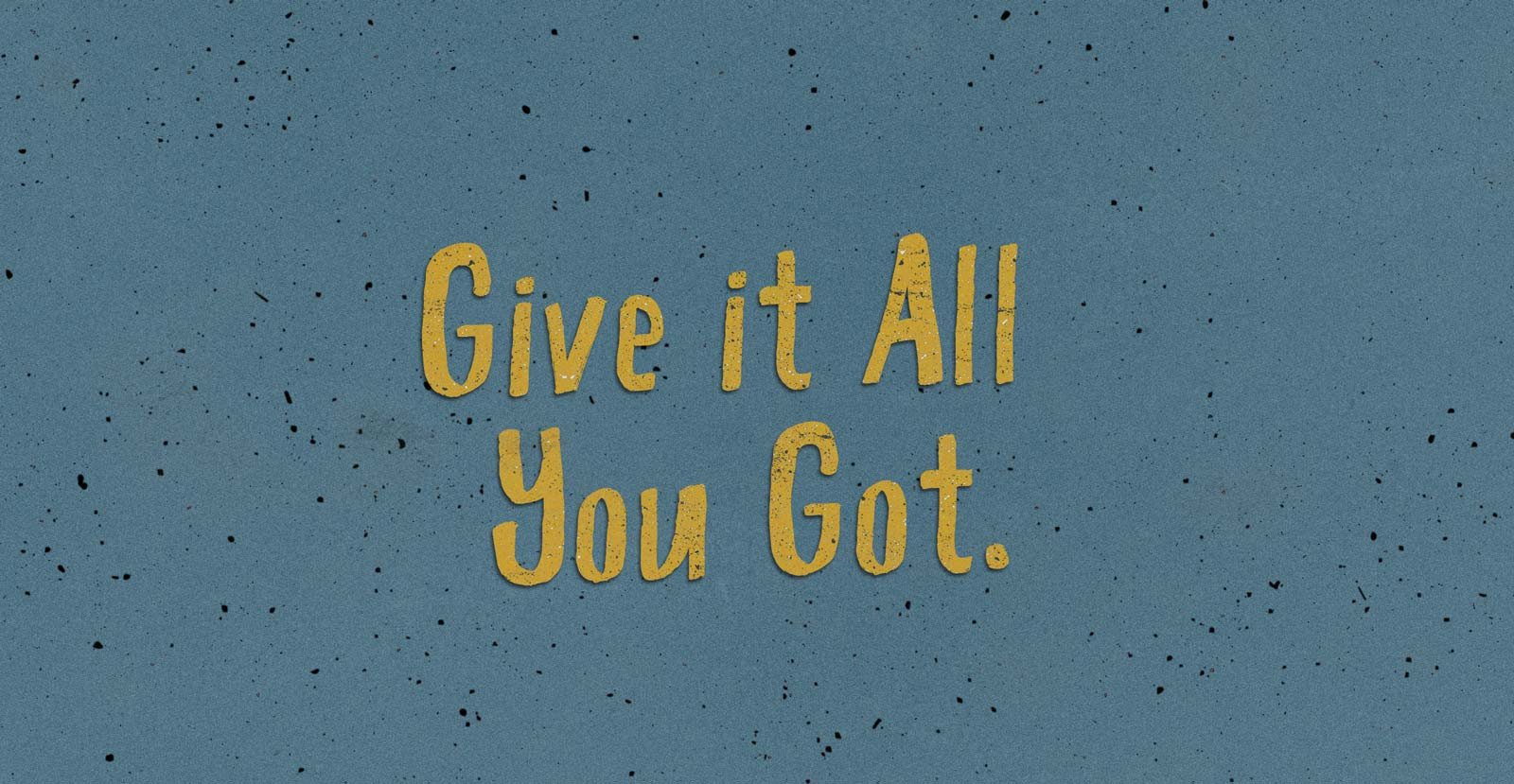 Good Thang Handwritten Brush Font - BLKBK Type - Hand Drawn Script Font