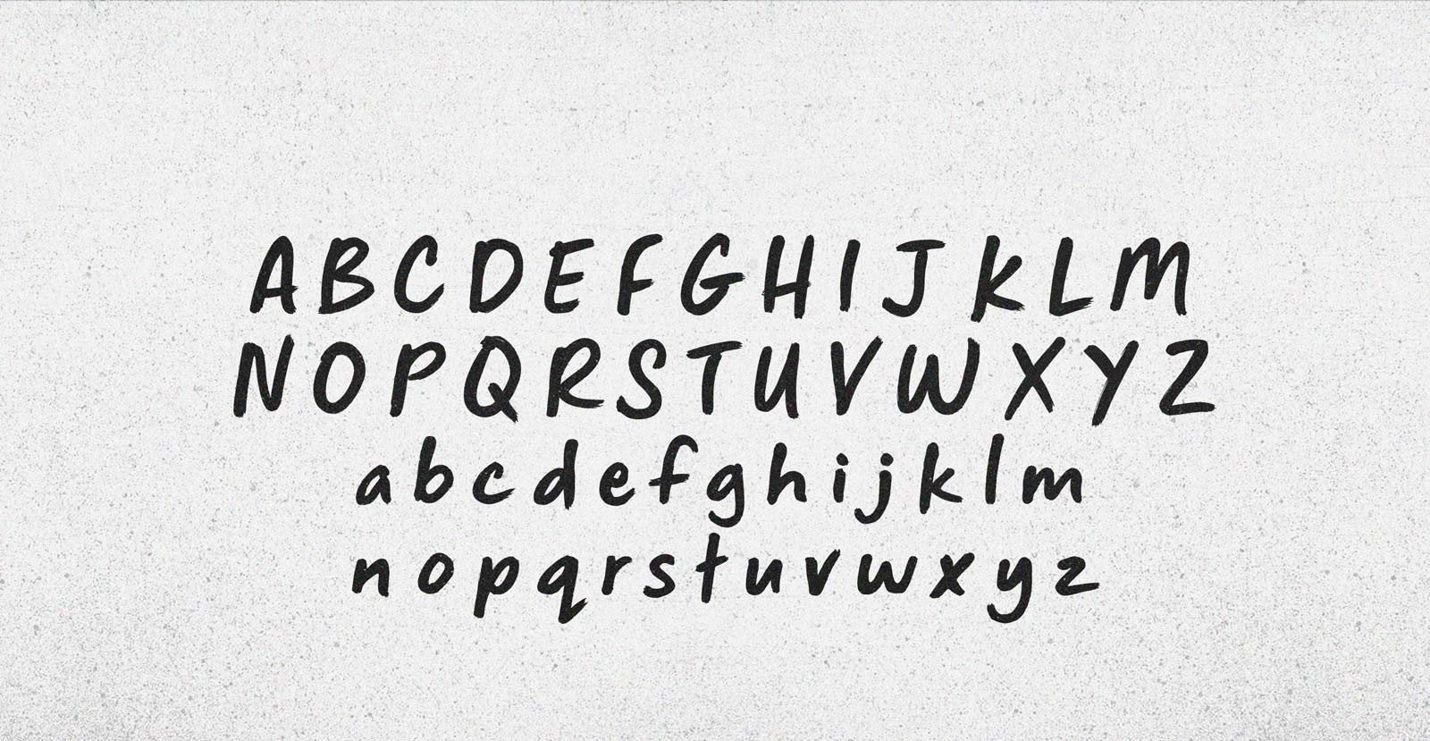 Hang Loose Handwritten Marker Font - BLKBK Type - Hand Drawn Script Font