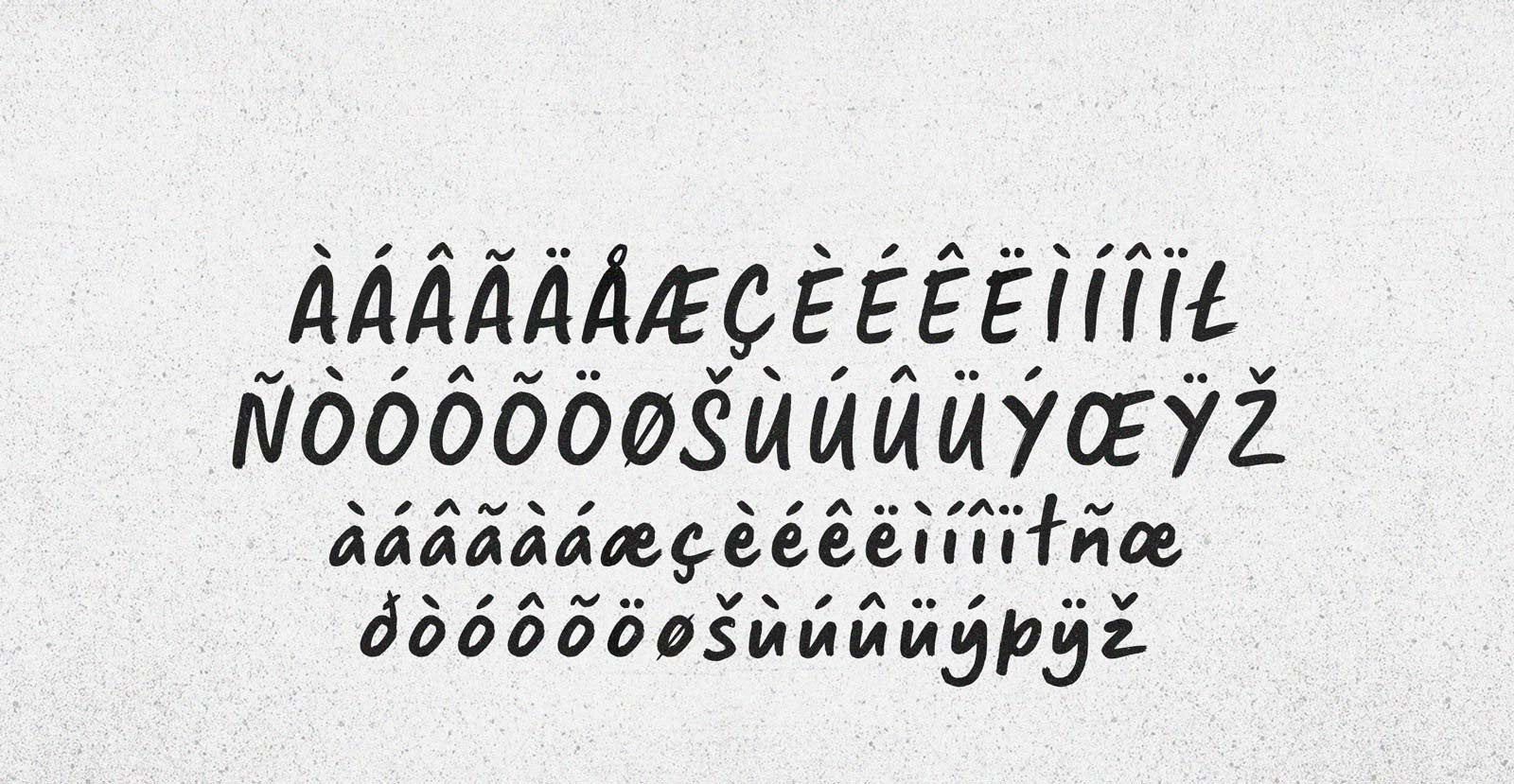 Hang Loose Handwritten Marker Font - BLKBK Type - Hand Drawn Script Font