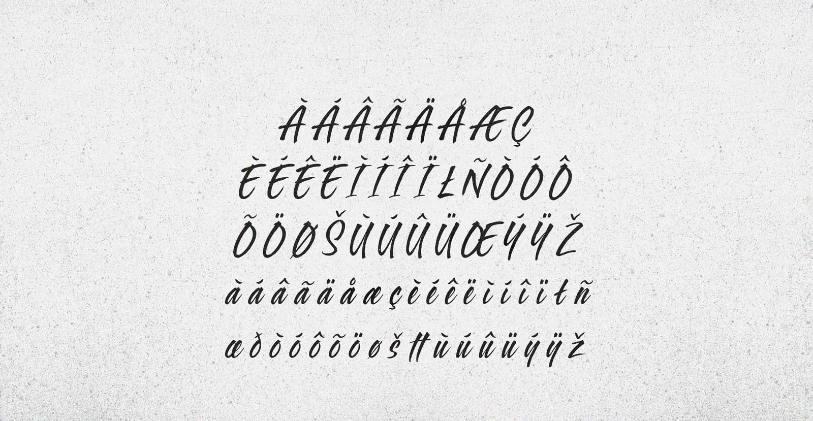 Heat Wave Handwritten Brush Script Font - BLKBK Type - Hand Drawn Script Font