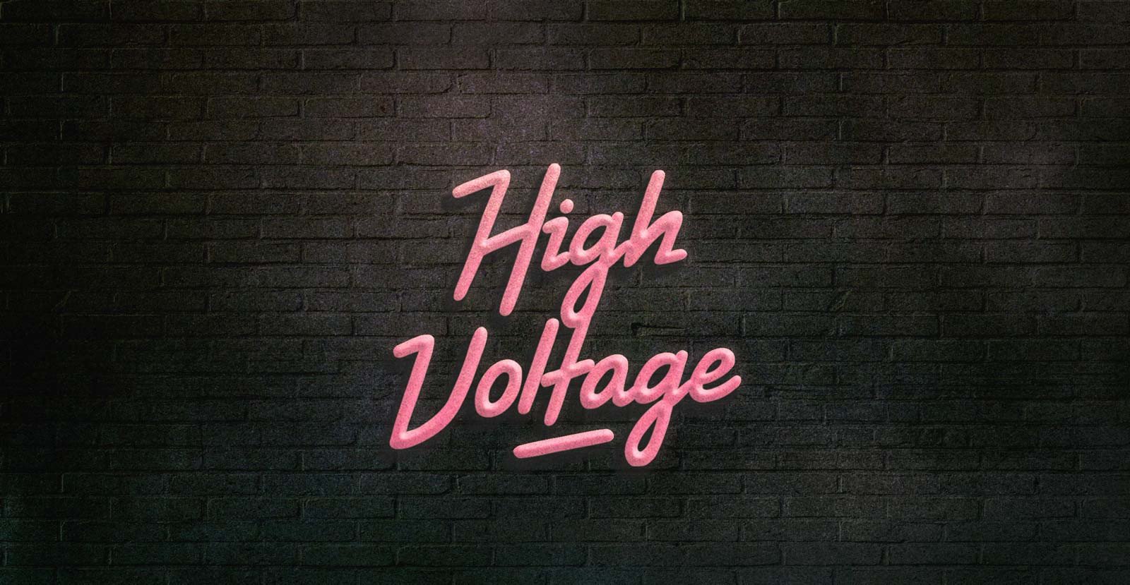 High Voltage Handwritten Script Font - BLKBK Type - Hand Drawn Script Font