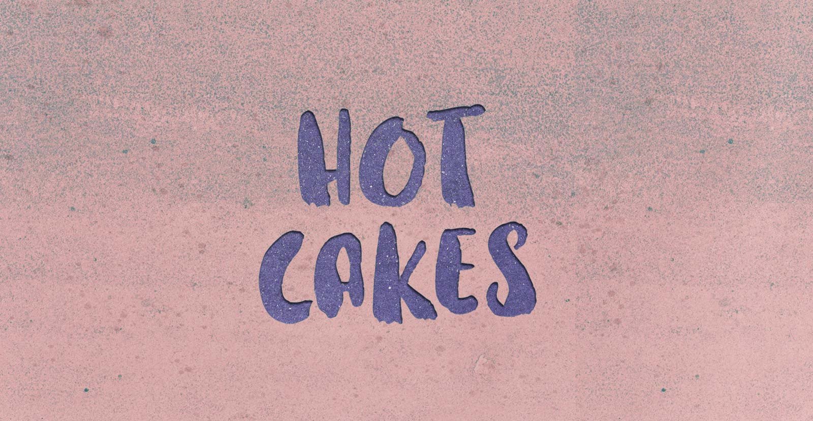 Hot Cakes Handwritten Brush Font - BLKBK Type - Hand Drawn Script Font