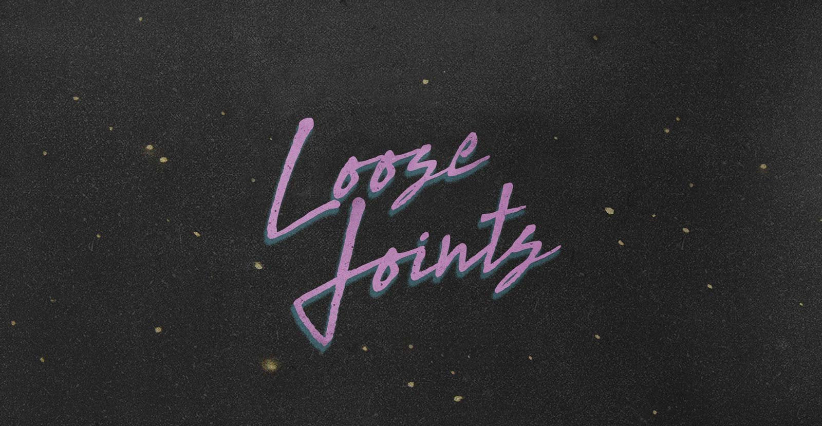 Loose Joints Handwritten Brush Script Font - BLKBK Type - Hand Drawn Script Font
