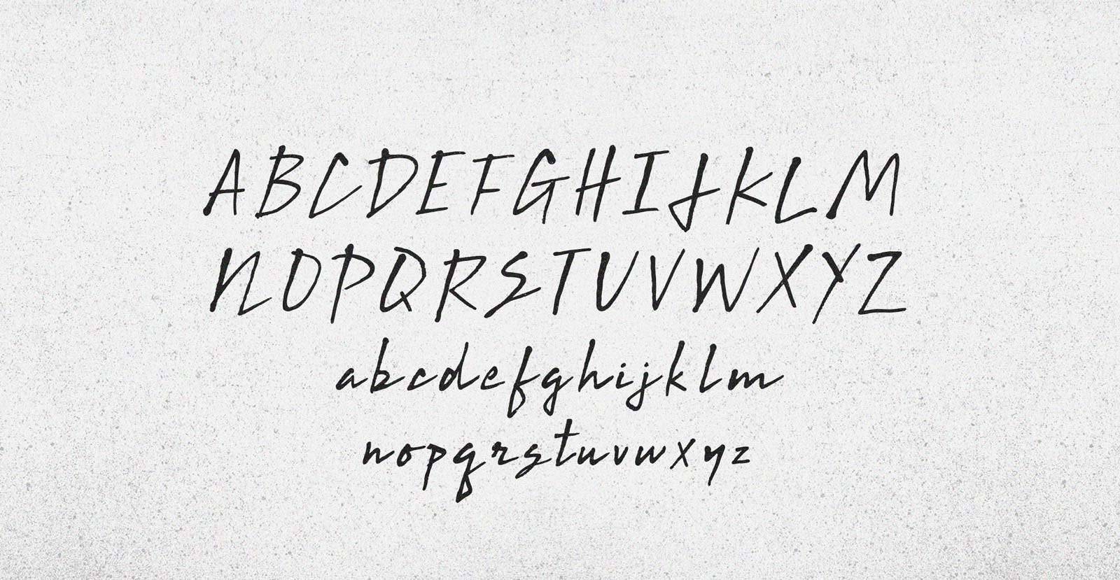 Loose Joints Handwritten Brush Script Font - BLKBK Type - Hand Drawn Script Font