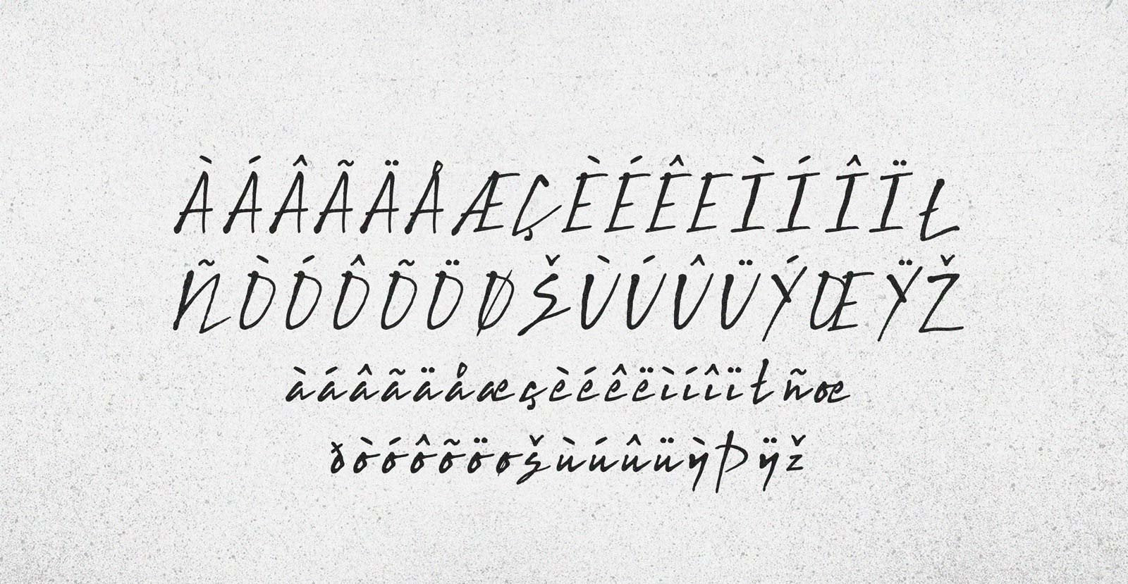 Loose Joints Handwritten Brush Script Font - BLKBK Type - Hand Drawn Script Font