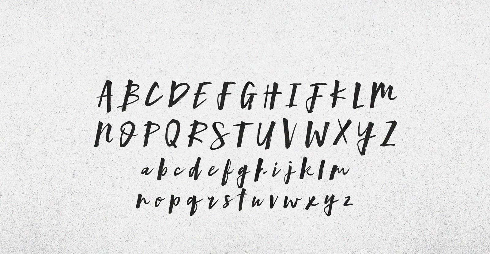 Mind Rush Handwritten Brush Script Font - BLKBK Type - Hand Drawn Script Font