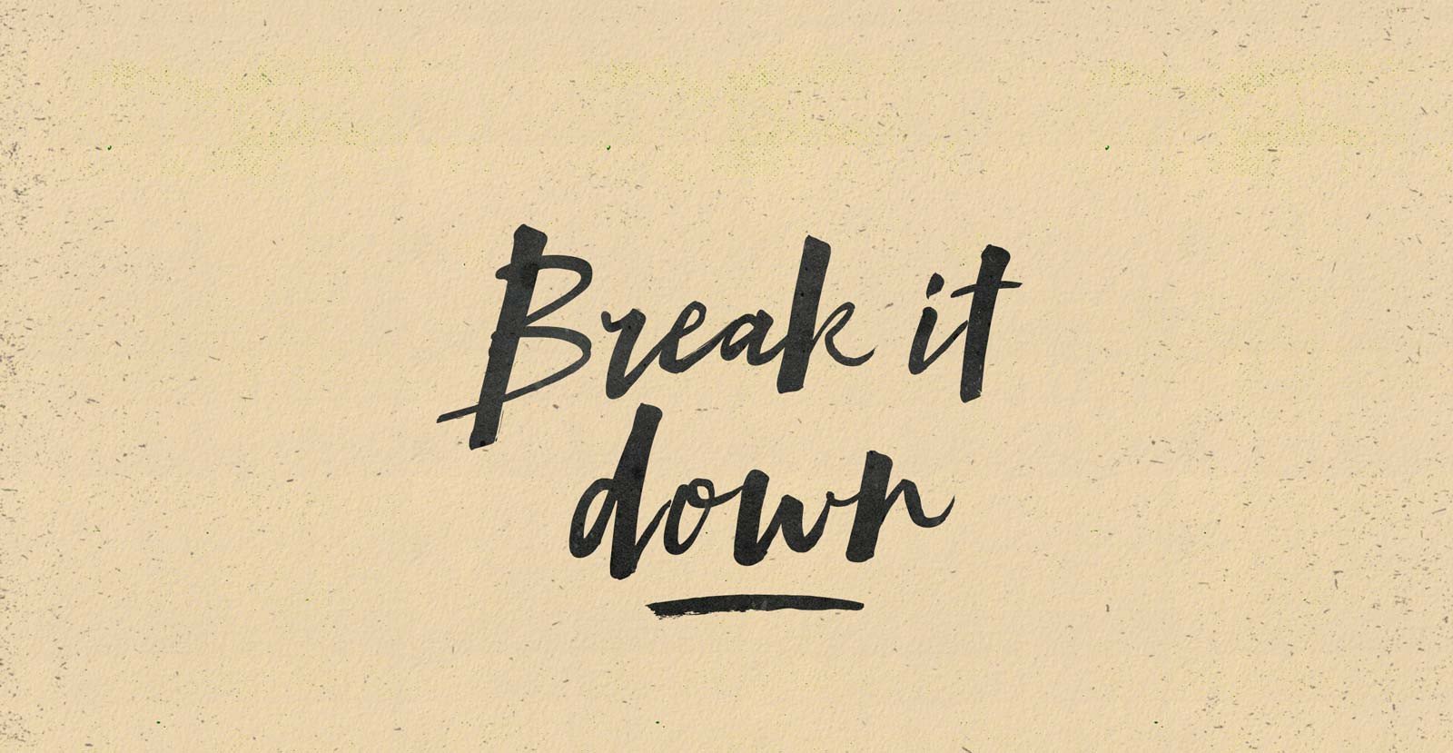 Mind Rush Handwritten Brush Script Font - BLKBK Type - Hand Drawn Script Font