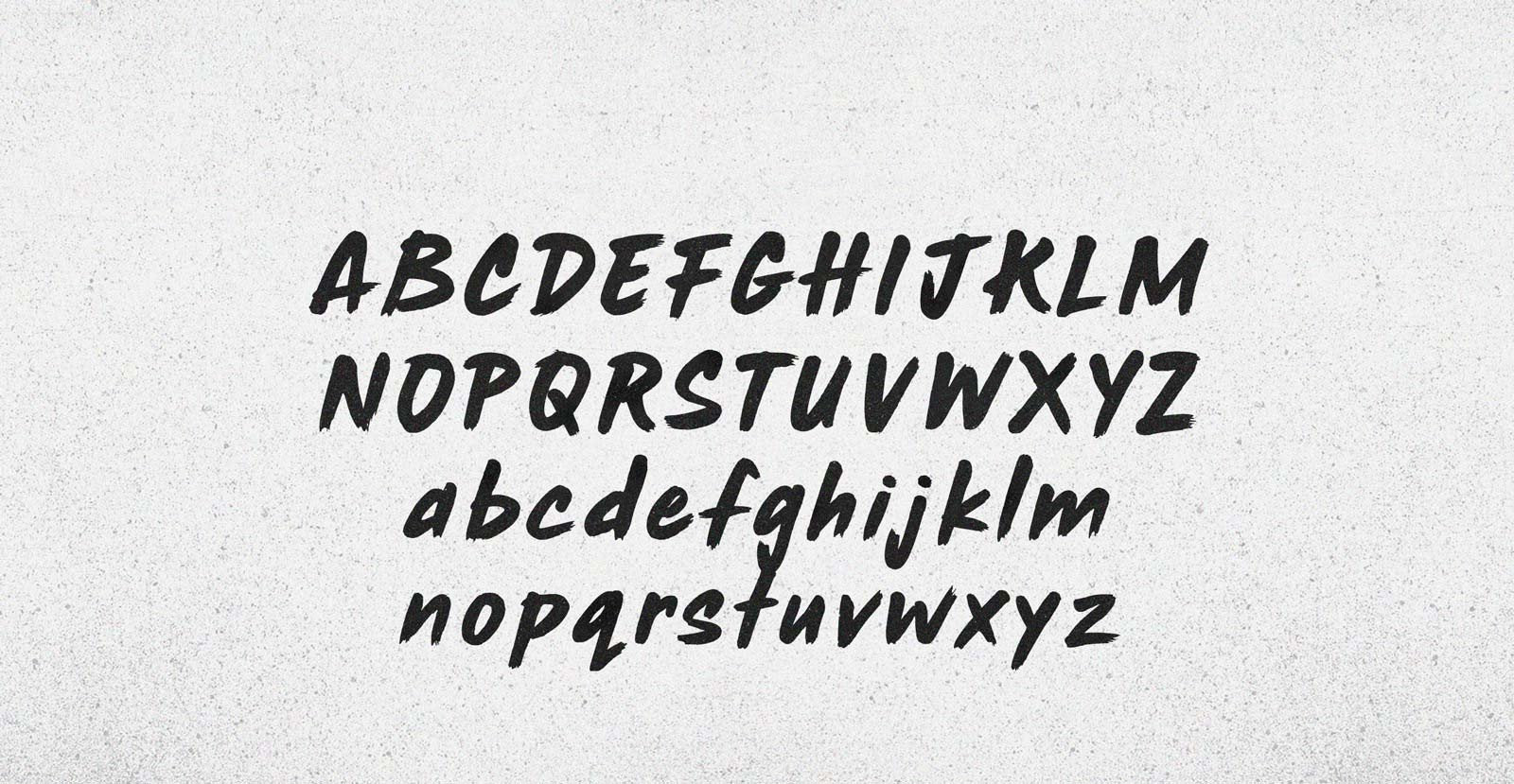 Rush Hour Handwritten Brush Font - BLKBK Type - Hand Drawn Script Font