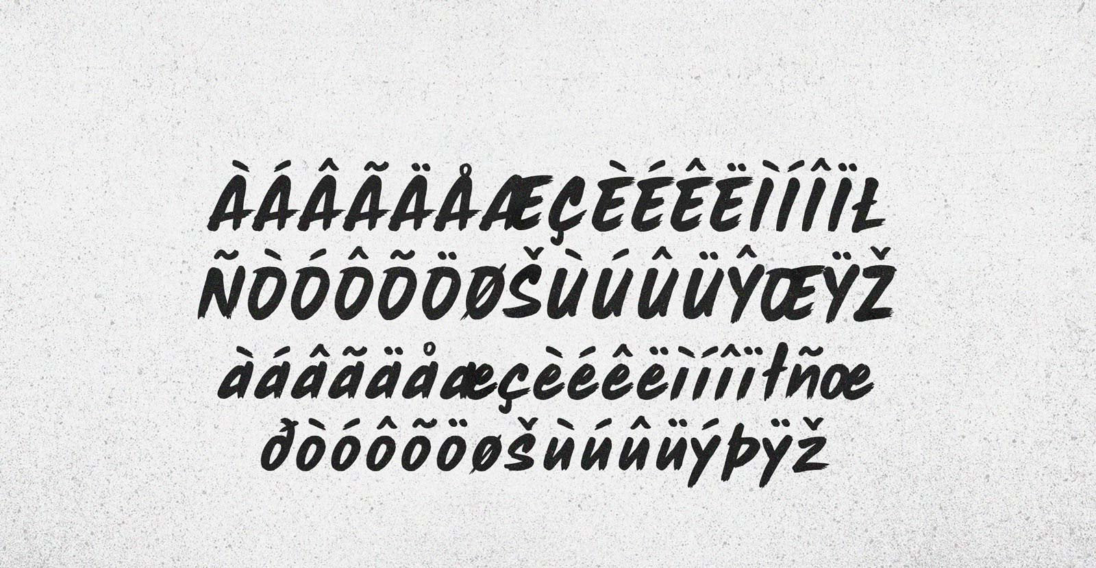 Rush Hour Handwritten Brush Font - BLKBK Type - Hand Drawn Script Font