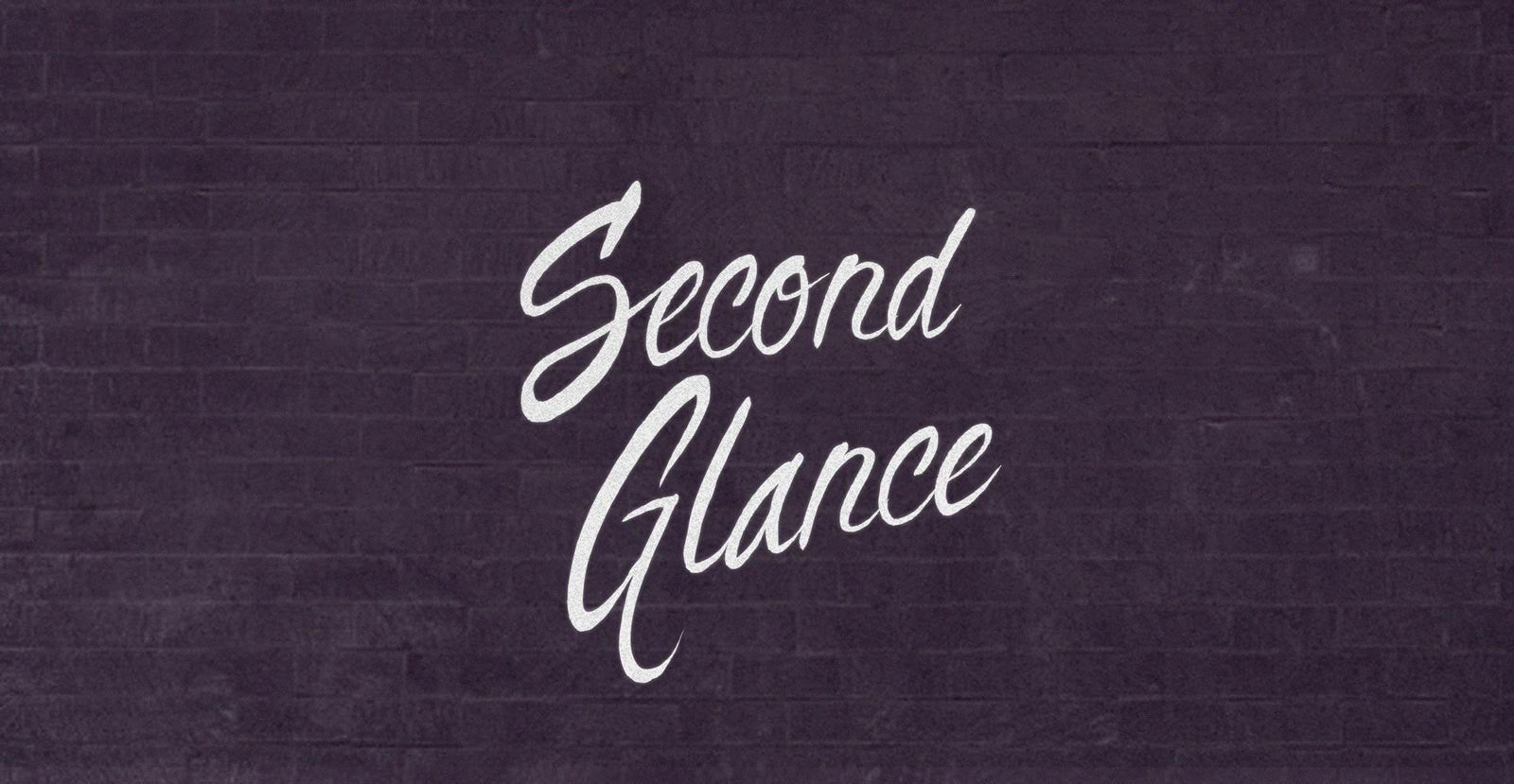 Second Glance Handwritten Brush Script Font - BLKBK Type - Hand Drawn Script Font